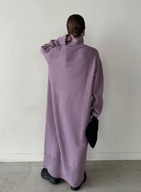 フィンガータートルニットロングワンピース【by SON】