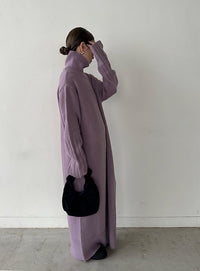 フィンガータートルニットロングワンピース【by SON】