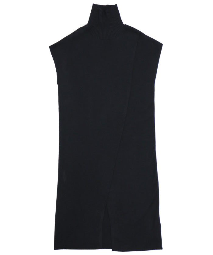 センタースリットタートルニットロングワンピース【by SON】 – SELECT MOCA