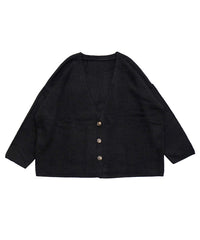 スリーブリンキングVネックカーディガン【by SON】