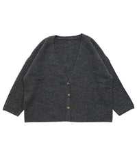 スリーブリンキングVネックカーディガン【by SON】