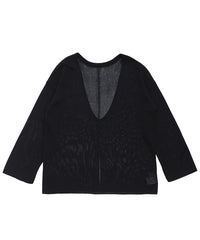 【サイズ展開あり】ディープVネックルーズニット【by SON】