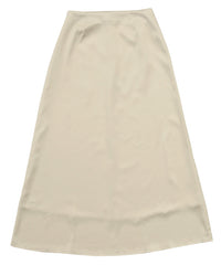 サテンナローロングスカート【by SON】