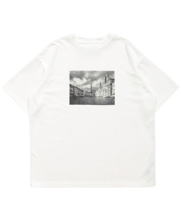 アソートプリントオーバーサイズTシャツ【by SON】