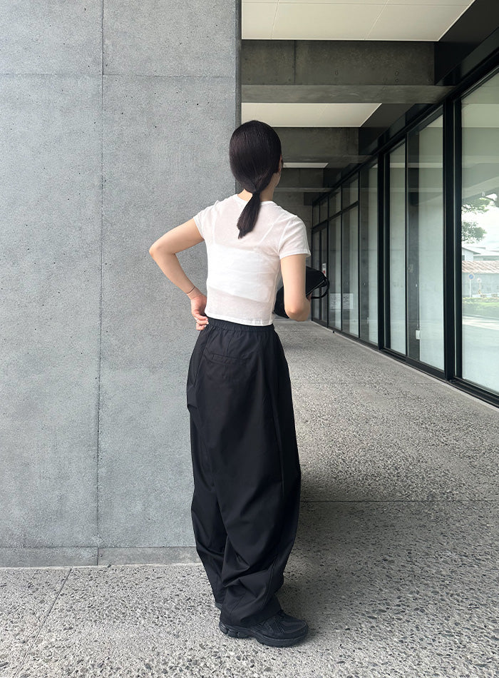 タックバルーンワイドパンツ【by SON】 – SELECT MOCA