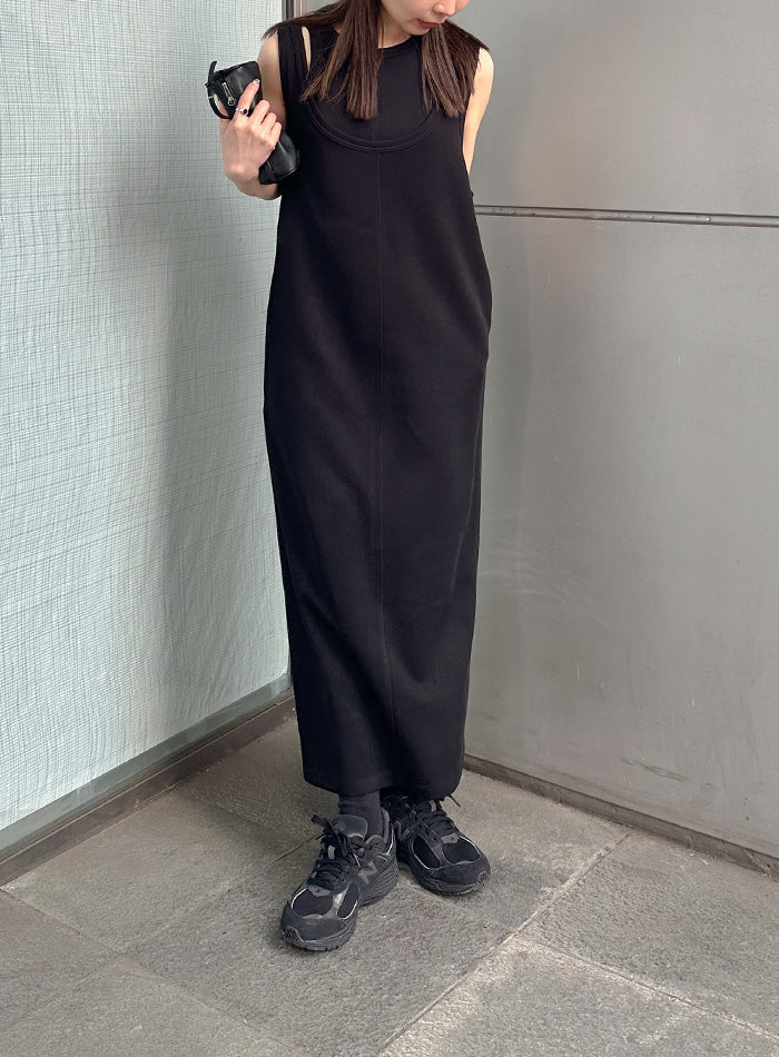 3サイズ展開】アメスリレイヤードワンピースセット【by SON