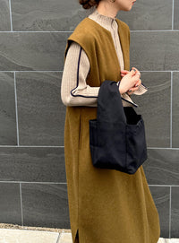 スクエアワンハンドルバッグ【by SON】