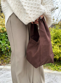 スクエアワンハンドルバッグ【by SON】