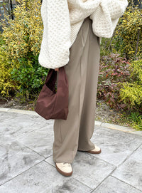 スクエアワンハンドルバッグ【by SON】