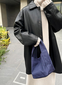 スクエアワンハンドルバッグ【by SON】