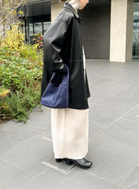 スクエアワンハンドルバッグ【by SON】