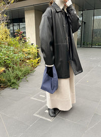 フィンガータートルニットロングワンピース【by SON】