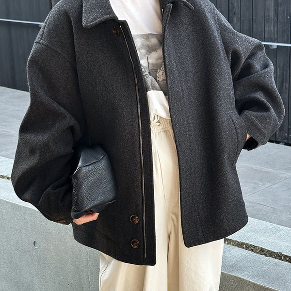 ジャケット・アウター moca SON_9_-30001614-_-dgy-