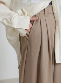 カットジョーゼットバルーンスラックス