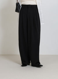 カットジョーゼットバルーンスラックス