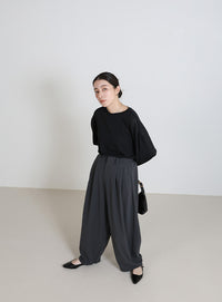 カットジョーゼットバルーンスラックス