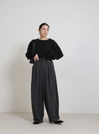 カットジョーゼットバルーンスラックス