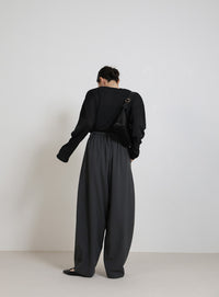 カットジョーゼットバルーンスラックス