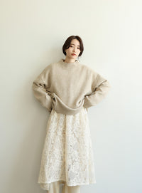 【Et】Lace Vest One-piece【SALE】