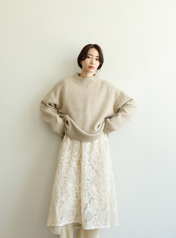 【Et】Lace Vest One-piece【SALE】
