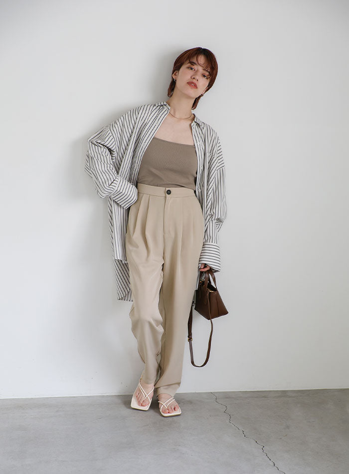 シンプルデザインテーパードパンツ – SELECT MOCA
