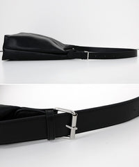 フェイクレザービッグホーボーバッグ