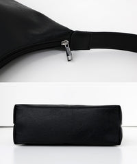 フェイクレザービッグホーボーバッグ