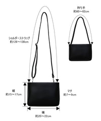 2WAYコンパクトスクエアショルダーバッグ