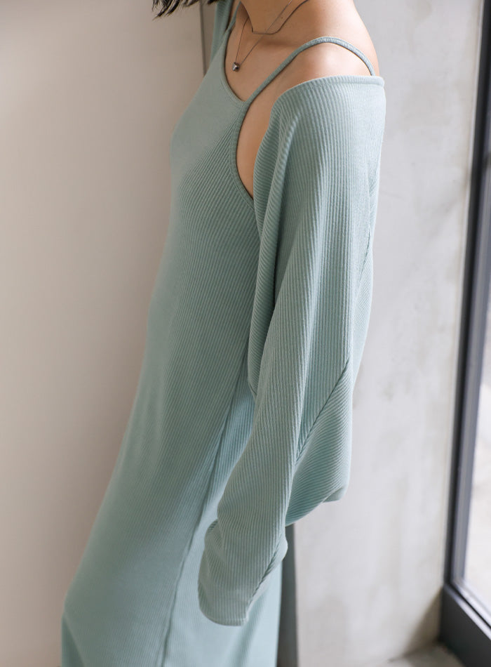 ボレロ＆キャミワンピースセットアップ【SALE】