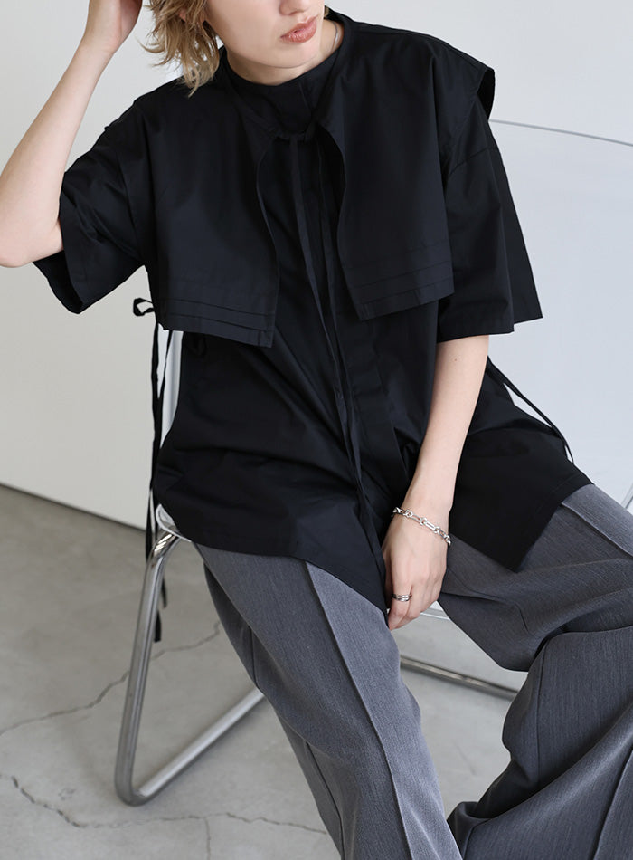 2wayビッグカラーセットシャツ【by SON】 – SELECT MOCA