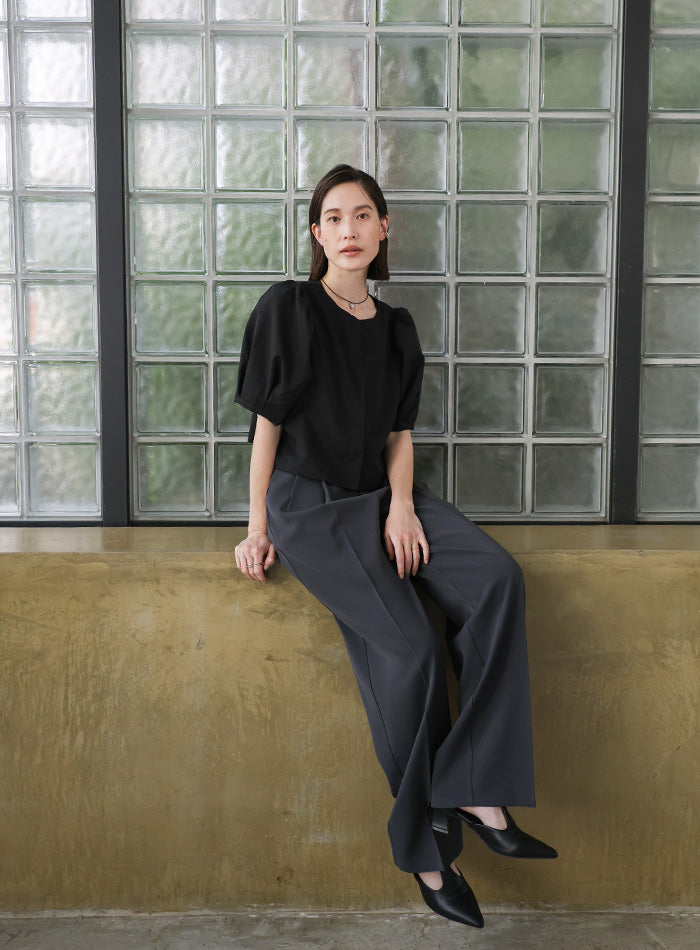 【オケージョン/結婚式】レースキャミ付スリーピースセットアップ【SALE】