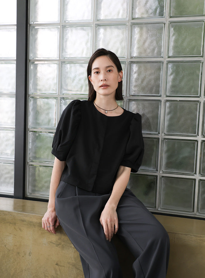 【オケージョン/結婚式】レースキャミ付スリーピースセットアップ【SALE】