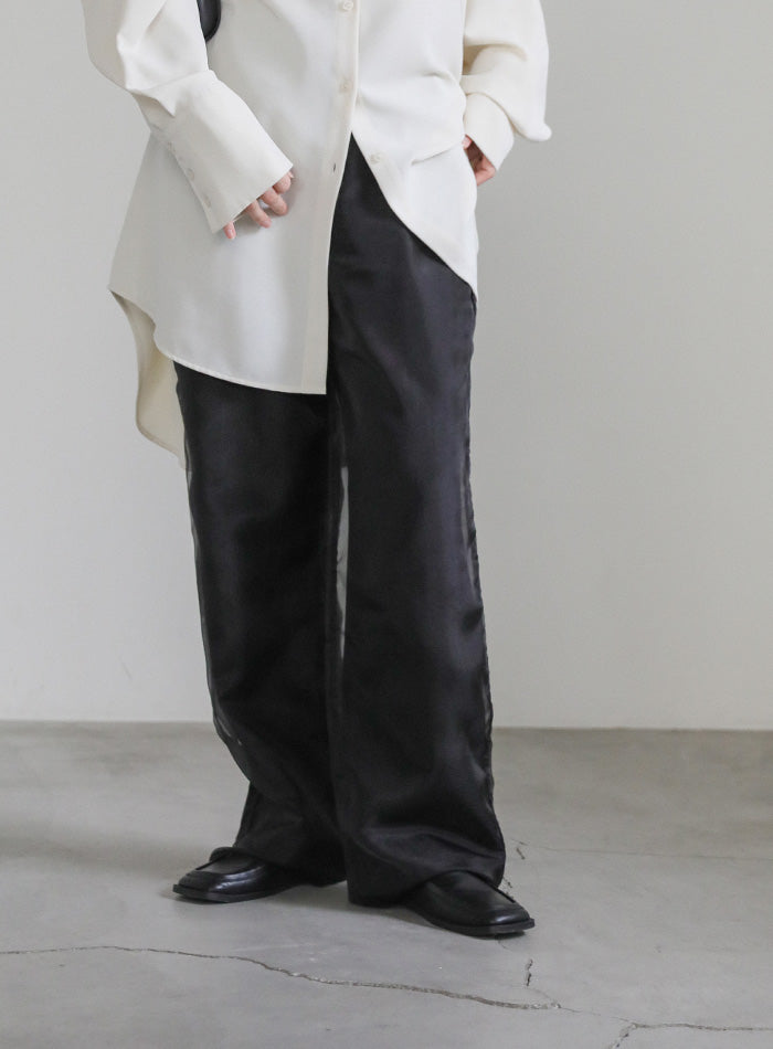 シースルーレイヤードパンツ – SELECT MOCA