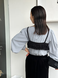 フリンジニットビスチェ【by SON】