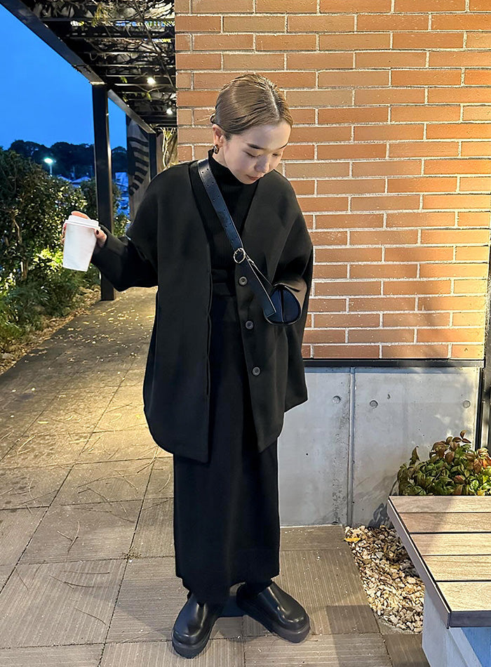 ビッグシルエット ミドルコート ビッグシルエットミドルコート