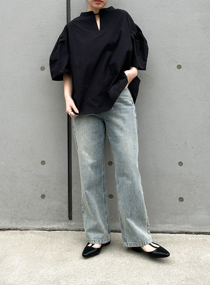 タックスリーブスモックシャツ【by SON】 – SELECT MOCA