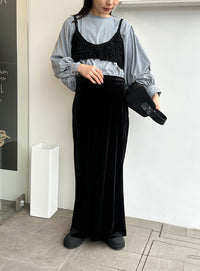 フリンジニットビスチェ【by SON】