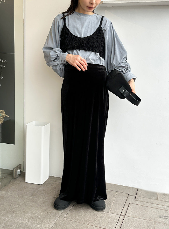 フリンジニットビスチェ【by SON】