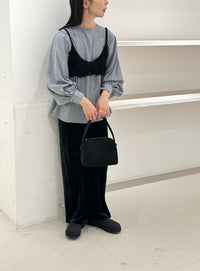 フリンジニットビスチェ【by SON】