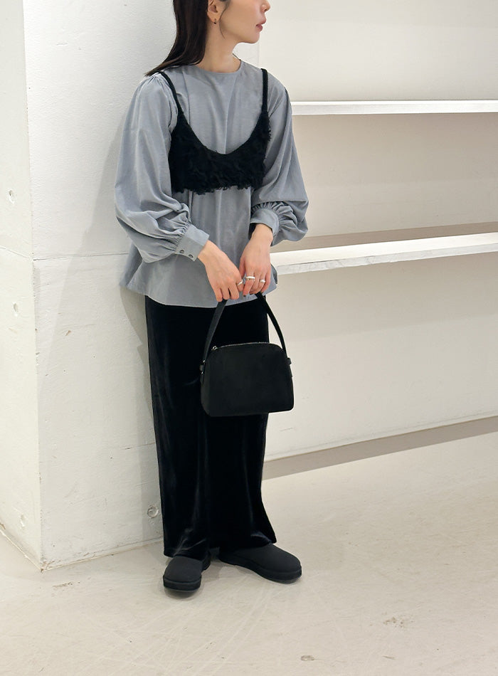 フリンジニットビスチェ【by SON】