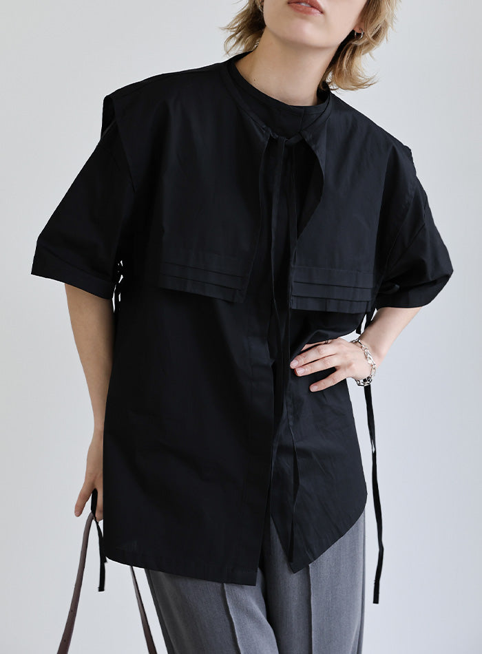 2wayビッグカラーセットシャツ【by SON】 – SELECT MOCA
