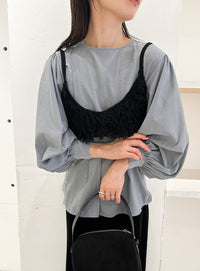 フリンジニットビスチェ【by SON】