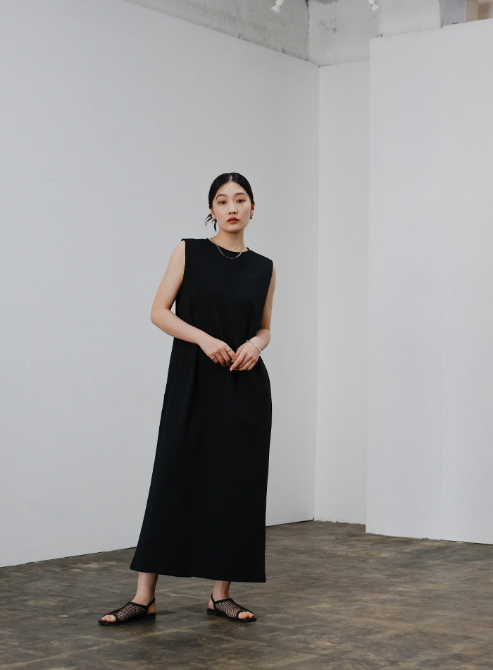 メッシュフラットサンダル