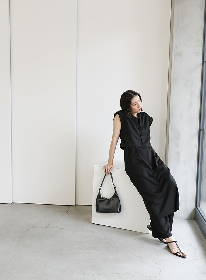 2wayレイヤードVネックワンピース – SELECT MOCA