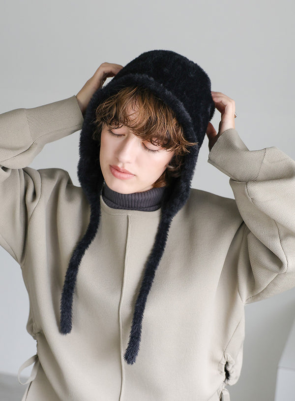 シャギーフライトニットキャップ【SALE】
