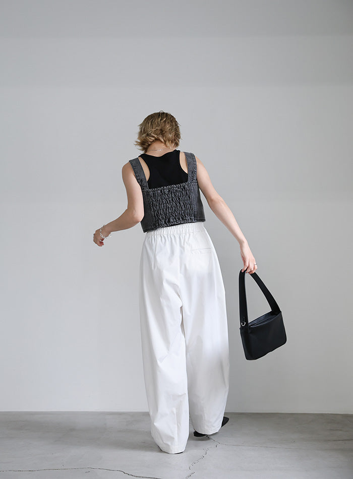 デニムフリンジビスチェ【SALE】