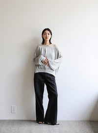 【Et】セミフレアデニムパンツ【SALE】