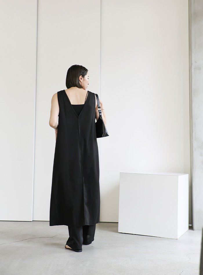 2wayレイヤードVネックワンピース – SELECT MOCA