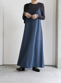 2WAYカットジョーゼットキャミワンピース