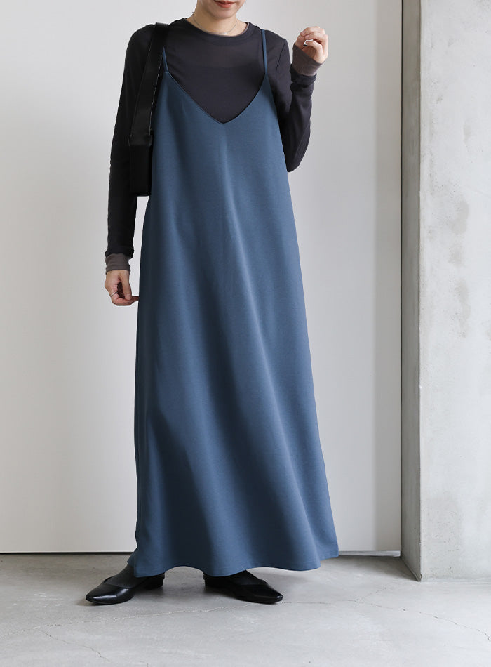 2WAYカットジョーゼットキャミワンピース